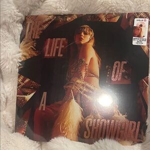 Taylor Swift Vinyl Record - Black and Gold